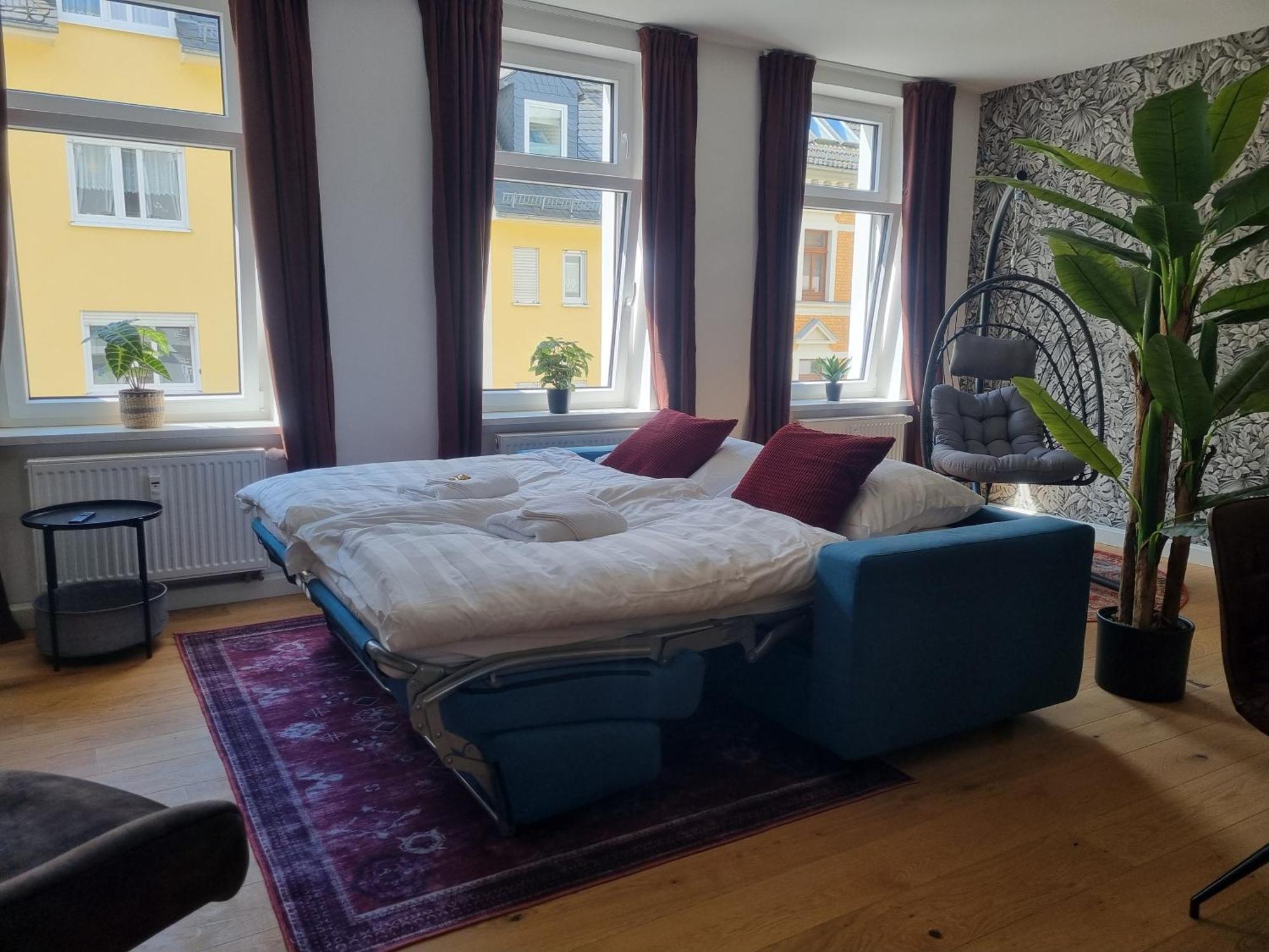 Maremar - Style-Loft Am Ferberturm - 2 Schlafzimmer - Luxus Boxspringbett - Arbeitsplaetze - Highspeed Wlan Gera Exteriér fotografie